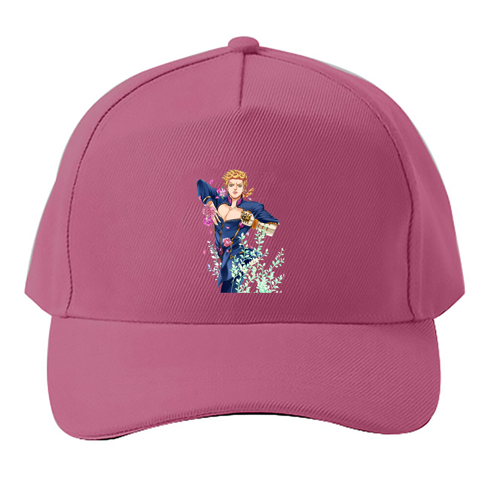 （画像用） ジョジョの奇妙な冒険 ジョルノ?ジョバァーナ JoJo's Bizarre Adventure Giorno Giovanna ベースボールキャップ 綿100％ 男女兼用 帽子 スポーツ